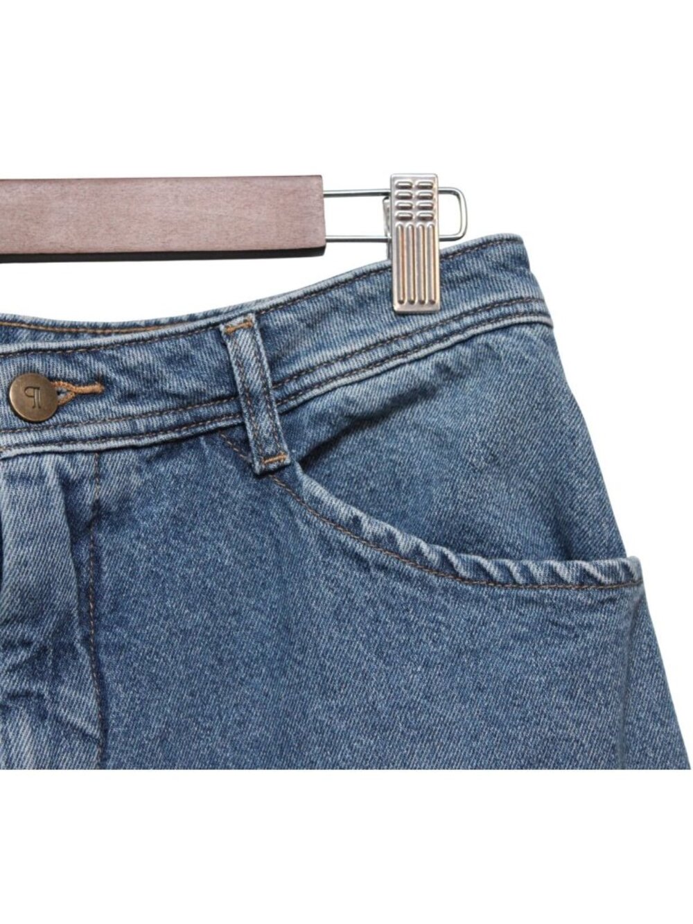 Anthropologie Pilcro Jeans Size 28 Relaxed Wide Leg Tapered Baggy Denim Boho - Picture 6 of 14